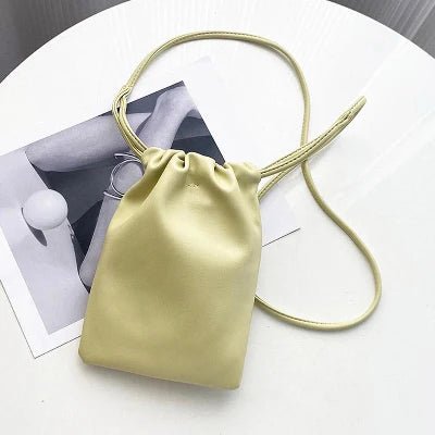 Sac à Main bandoulière Jaune Elégant 