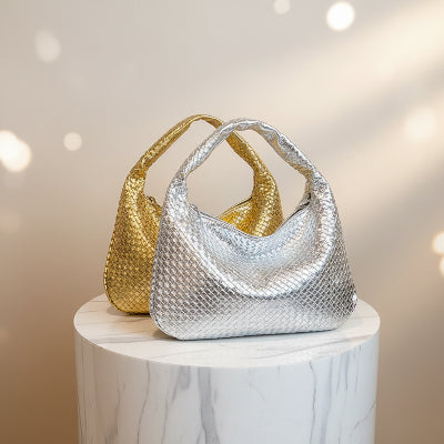 Sac à main bandoulière Tissé Lumineux