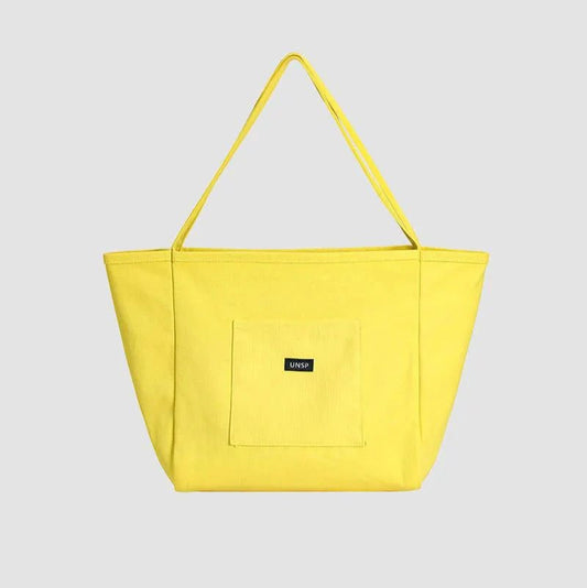 Sac à Main - EcoTote™ - Jaune - La PoPoche Urbaine