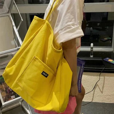 Sac à Main - EcoTote™ - Jaune - La PoPoche Urbaine
