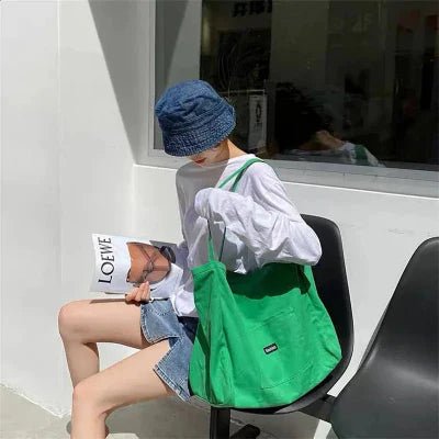 Sac à Main - EcoTote™ - Vert - La PoPoche Urbaine