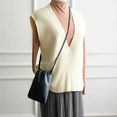 Sac à Main femme bandoulière Noir Elégant et chic