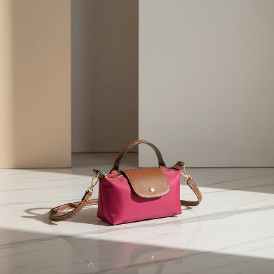 Sac à main femme bandoulière Raffiné Moderne en couleur bordeaux