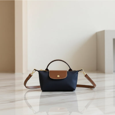 Sac à main femme bandoulière Élégance Légère en coloris noir