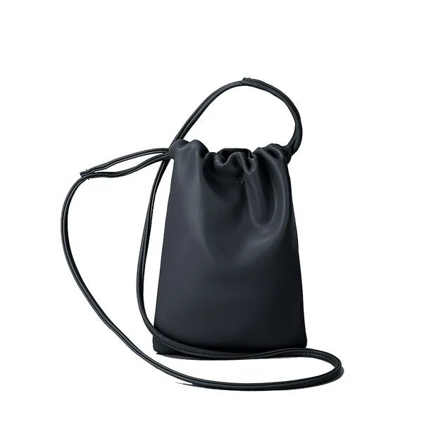 Sac à Main femme bandoulière Noir Elégant en cuir PU