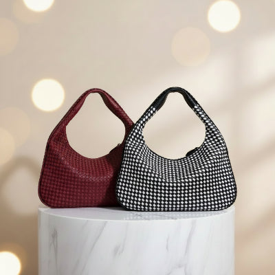 Sac à main femme bandoulière Tissé Spacieux