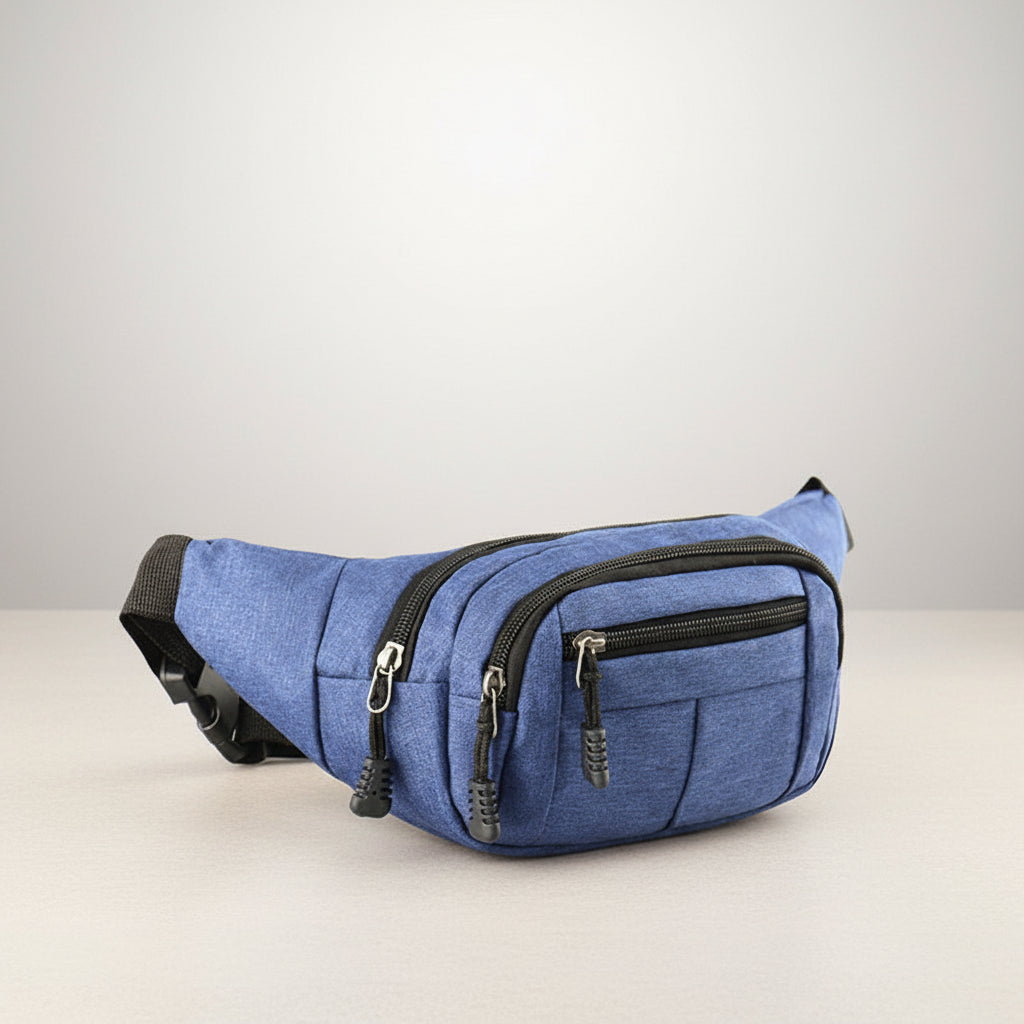 Sac banane Coloré et Tendance en couleur bleu