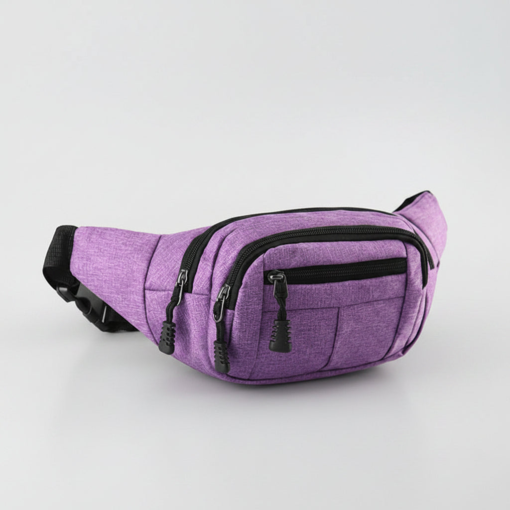 Sac banane Stylée et Confort de couleur violet