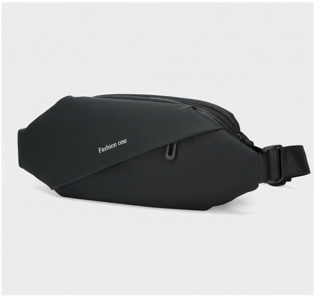 Sac banane homme imperméable couleur noir