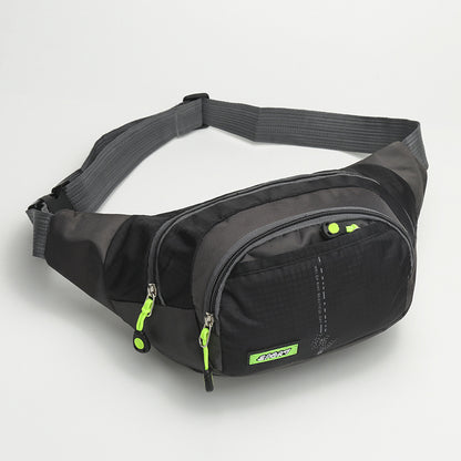 Sac banane homme  Ultra - pratique de couleur noir