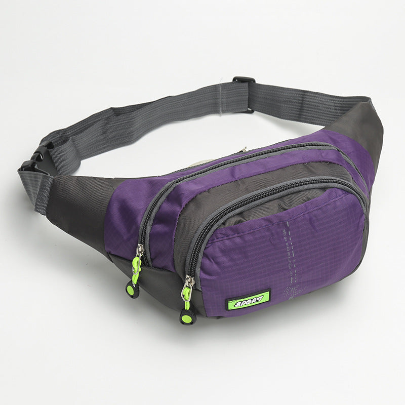 Sac banane homme Ultra - pratique de couleur violet