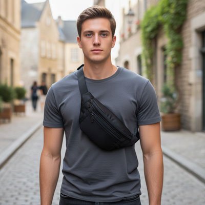 sac banane homme imperméable