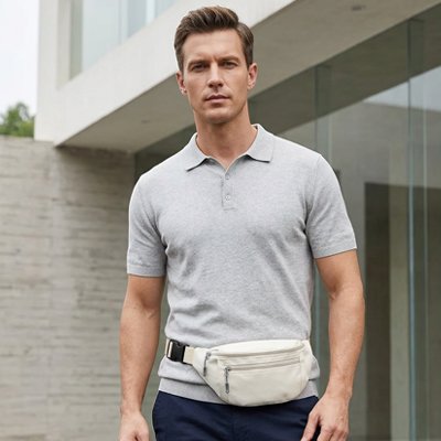 Sac banane homme pratique et Tendance, en nylon tissus techniques durables
