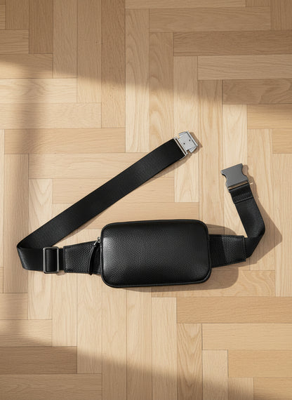 Sac banane homme Praticité en Cuir™ vue d'ensemble