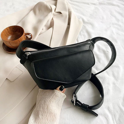 Sac banane Tendance, couleur noir - accessoire urbain incontournable