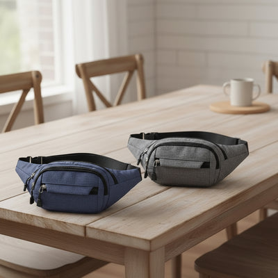Sac banane​  Confort et Stylée en tissu en polyester durable et imperméable