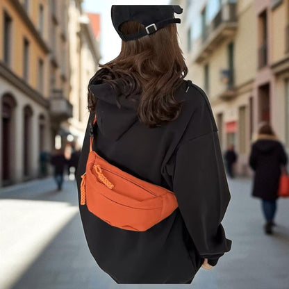 Sac Banane - UrbanCrossBodyBag™ - Orange - La PoPoche Urbaine