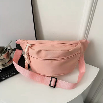 Sac Banane - UrbanCrossBodyBag™ - Rose - La PoPoche Urbaine