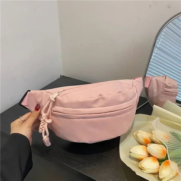 Sac Banane - UrbanCrossBodyBag™ - Rose - La PoPoche Urbaine