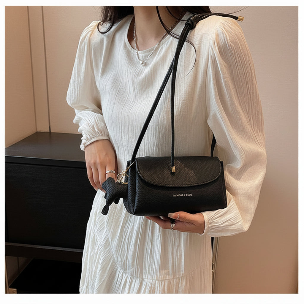 Sac bandoulière femme Organisation et Style, porté sur l 'épaule