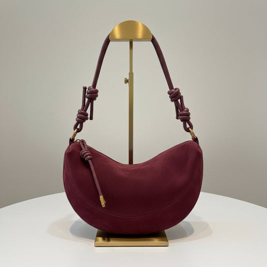 sac bandouliere femme en velour elegant