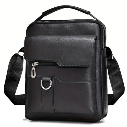 sac bandoulière homme coloris noir