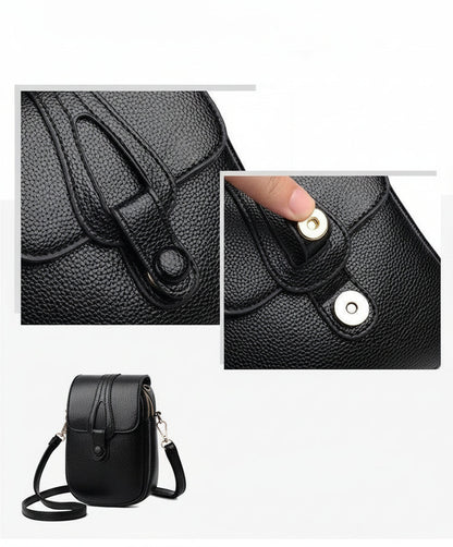 Rabat magnétique du sac bandoulière