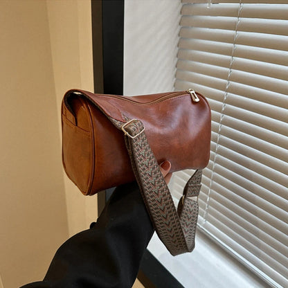Sac bandoulière Style Vintage couleur marron
