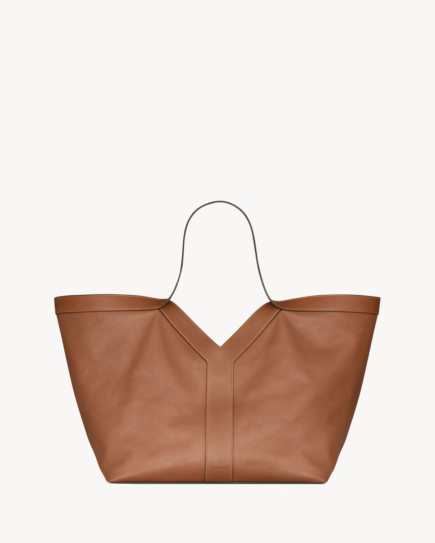 sac cabas cuir Élégance Femme Active de couleur marron