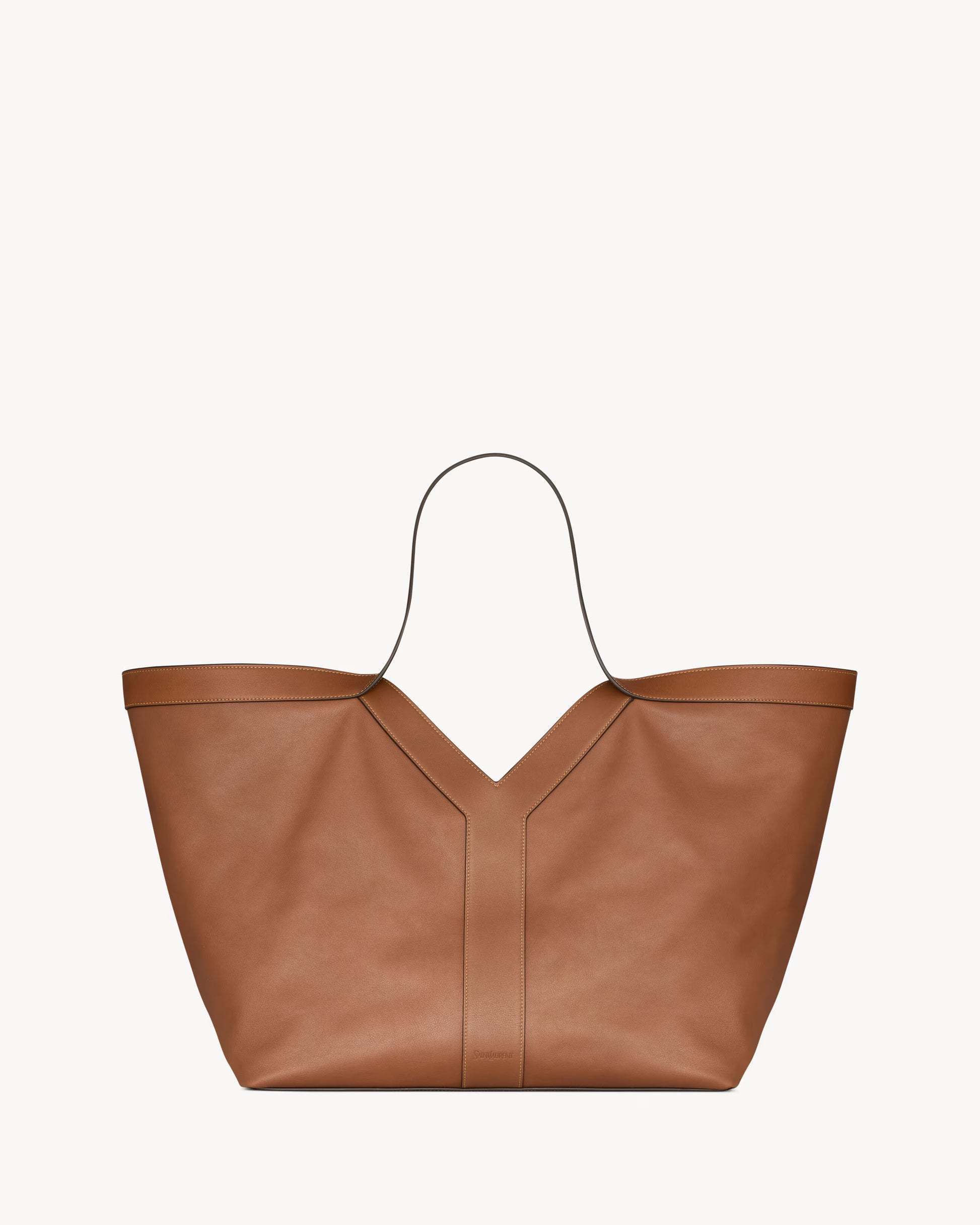 sac cabas cuir Élégance Femme Active de couleur marron