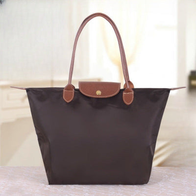 Sac cabas Élégance Discrète de couleur marron