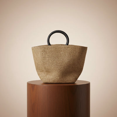 Sac cabas femme Paille Naturelle 