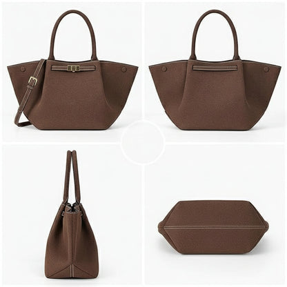 Vue à 360 degrés du sac cabas