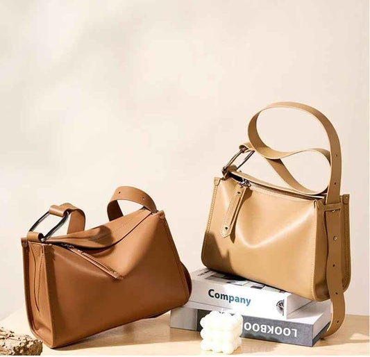 Sac en cuir en bandouliere élégant style intemporel