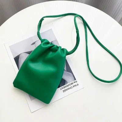 Sac femme bandoulière Vert Elégant, grande capacité