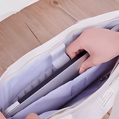 Sac ordinateur femme son intérieur protège