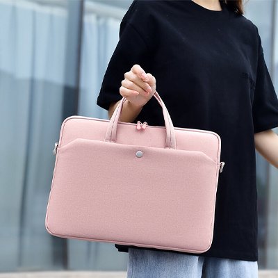 Sac ordinateur femme poignées souples renforcées