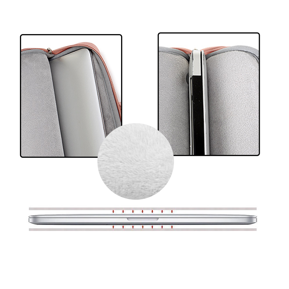 sac ordinateur femme protection intérieur