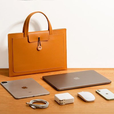 Sac ordinateur femme transporte le nécessaire technologie