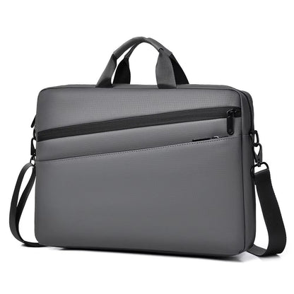 Sac ordinateur homme couleur gris élégant et professionnel