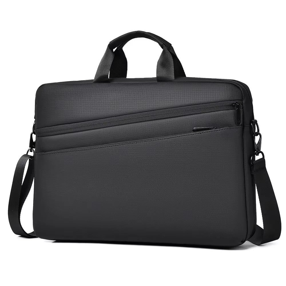 Sac ordinateur homme couleur noir classique et polyvalent
