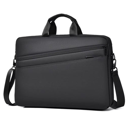 Sac ordinateur homme couleur noir classique et polyvalent
