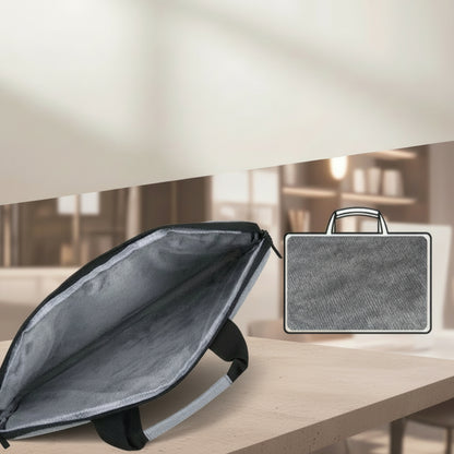 sac ordinateur vue de l'intérieur avec sa protection