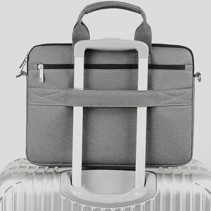 Sac ordinateur Sangle arrière permettant de glisser la sacoche sur la poignée de valise 