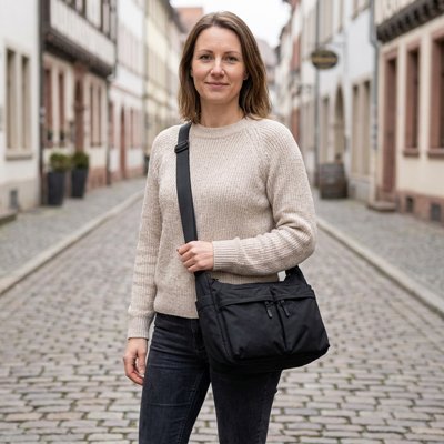 Sac pour ordinateur de couleur noir