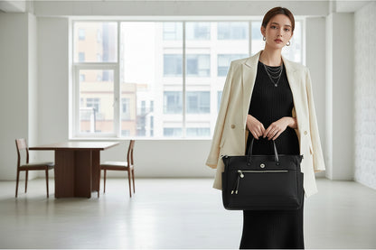 Sac pour ordinateur porté à la main, style professionnel et élégant