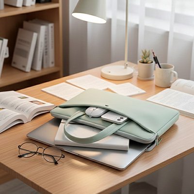 Sacoche ordinateur  Élégante et Résistante, compartiment principal spacieux