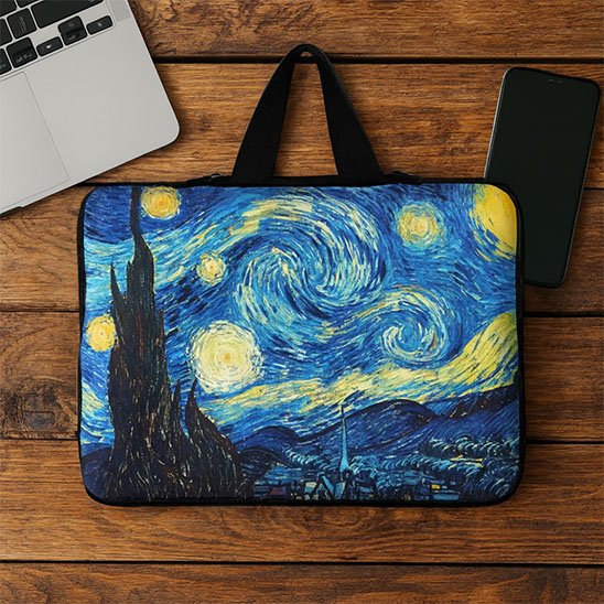 Sacoche ordinateur néoprène de haute qualité, fabrication durable