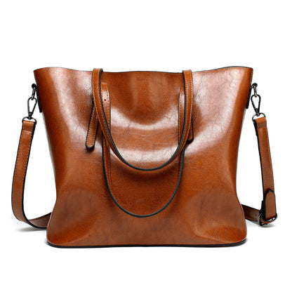 Sacs cabas élégance similicuir couleur marron avec finition premium